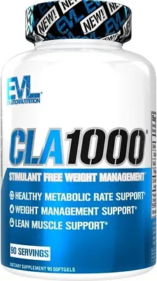 Conjugated Linoleic Acid CLA Pills - CLA 1000mg Diet Pills To Support Weight ... • $15.94
