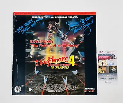 Nightmare On Elm Street The Making Of Dream Master Laserdisc Freddy Krueger JSA • $399.99