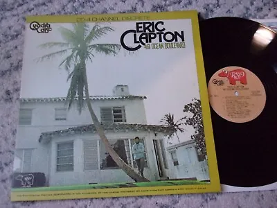 ERIC CLAPTON 461 Ocean Boulevard QUADRADISC LP 1974 RSO QD 4801 -EX/ EX VINYL • $19.99