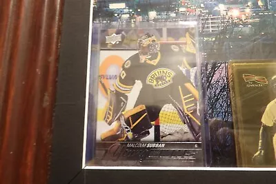 2015-16 Upper Deck Malcolm Subban Boston Bruins Young Guns RC (#211) • $12