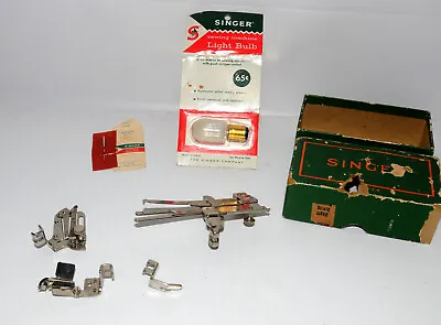 Singer Sewing Machine Attachments Simanco And Vintage NIP Light Bulb • $14.95