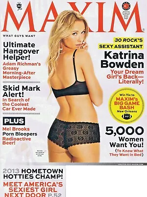 Maxim Calendar Year 2013 Magazines All 10 • $7.50