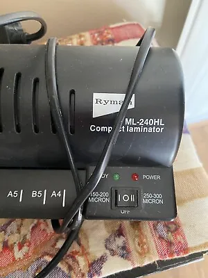 Ryman A4 Compact Laminator ML-240HL  (offers Welcome) • £5