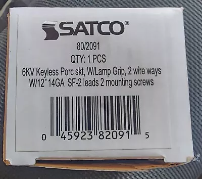 Satco Mogul Socket / Lamp Grip 6KV 80/2091  • $5