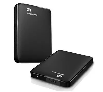 Western Digital WD Elements 1TB USB 3.0 2.5' Portable External Hard Drive - Slim • $139