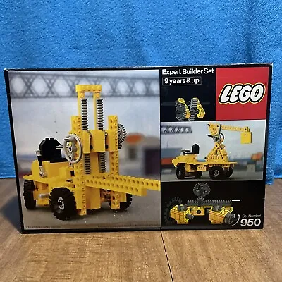 Vintage 1979 LEGO Technic 950 Expert Builder Fork Lift / BRAND NEW & SEALED • $419.99