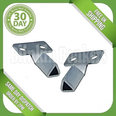£2.95 • Buy 2pc Meter Box Key Metal Steel Gas Electric Utility Door Triangle Triangular Tool