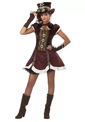 Tween Steampunk Girl Costume • $46.98