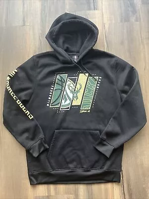 NBA Men’s Pullover Hoodie Milwaukee Bucks Graphic Print Large  • $30