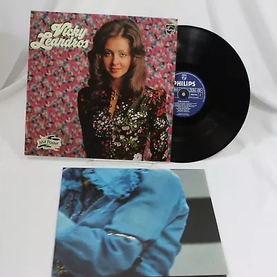 Vicky Leandros LP Record With Poster German Gatefold Album 33 Rpm  • $18.25