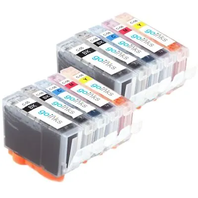 10 Ink Cartridges For Canon PIXMA IP4500 IP5200R MP530 MP610 MP810 MP950 • £16.65