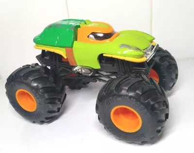 Hotwheels Monster Truck TMNT Michelangelo- Loose - See Description  • $10.09