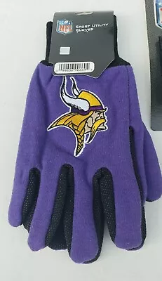 Minnesota Vikings Gloves Sports Logo Utility Work Gloves NEW  • $8.99