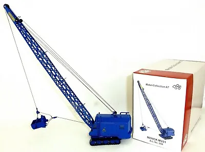 Menck M251 Excavator Blue Seilbagger Nzg 556 Metal Collection 1:87 Boxed LK1 Μ • $248.30