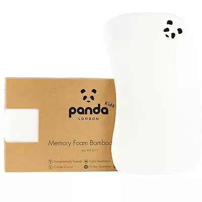 Panda Kids | Baby Memory Foam Bamboo Pillow • £24.95