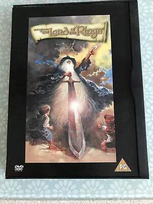 THE LORD OF THE RINGS DVD ANIMATED MOVIE FILM Warner Brothers • £5