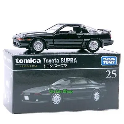 Tomica Takara Tomy Premium TP25 1/62 Toyota Supra Black Model Car Toy Diecast • $13.77