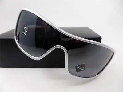 Oakley Sunglasses BATWOLF X-Silver - Prizm Black POLARISED Lens W/ Bonus Icons • $209