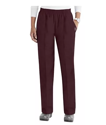 NWT Landau Woman Elastic Waist Scrub Pant Style 8320 Classic 2 Pocket RWP • $13