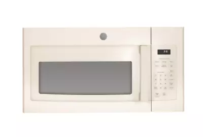 GE 1.6-cu Ft 1000-Watt Over-the-Range Microwave (Bisque) • $279.99