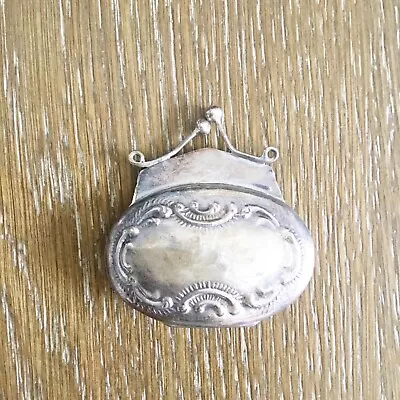 Vintage Sterling Silver Pill Box Ring Box 925 • $55