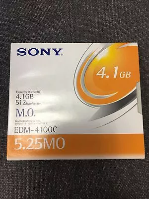 Sony Edm-4100c 4.1gb  Magneto Optical Disk 512 Byte • $9