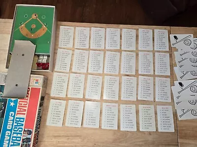 1970 Milton Bradley Official Baseball Card Game In Box Appears Unplayed Complete • $99.99