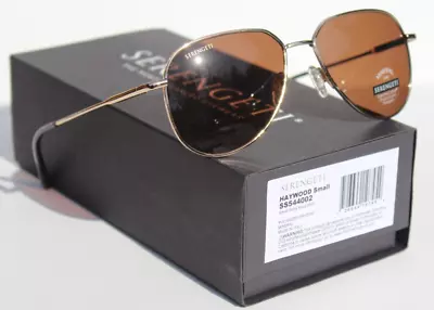 SERENGETI Haywood Small POLARIZED Sunglasses Rose Gold/Drivers Gold NEW SS544002 • $149.99
