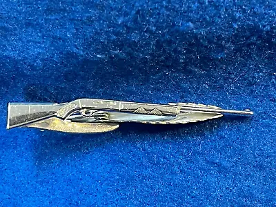 Vintage Sterling Silver Hickok USA Shot Gun Tie Clip • $23.99