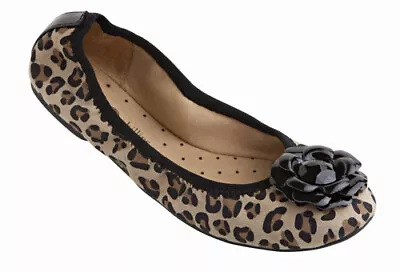 NIB! NEVER WORN Lindsay Phillips LIZ Leopard Ballet Flat 7.5 Orig: $64.99 • $19.99