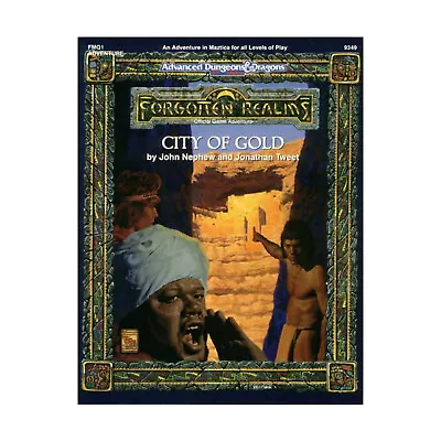 TSR Forgotten Realms Maztica - City Of Gold VG+ • $40