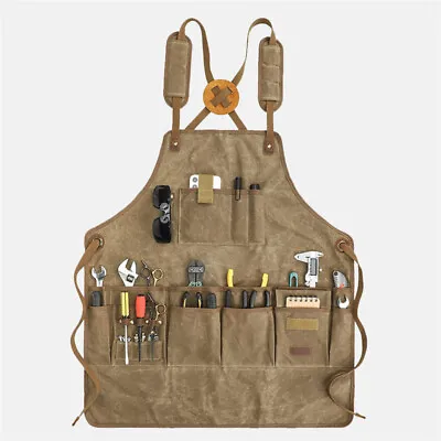 Electrician Mechanic Tool Bag Pouches Working Detachable Apron Adjustable Belts  • $38.99