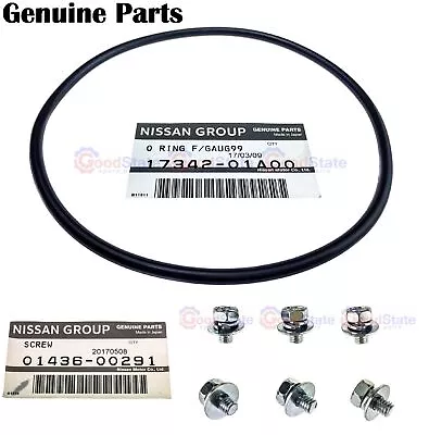 GENUINE Nissan 300ZX Z32 350Z Z33 Fuel Tank Sender Unit O Ring Seal W Screw Set • $34.22