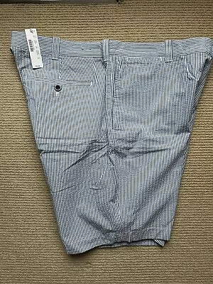 J Crew Men’s Seersucker Shorts 9” SZ 36 Brand New ! • $12.99