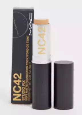 MAC~Studio Fix~Soft Matte Foundation Stick~NC42~Contouring Concealing WORLDWIDE! • $39.95