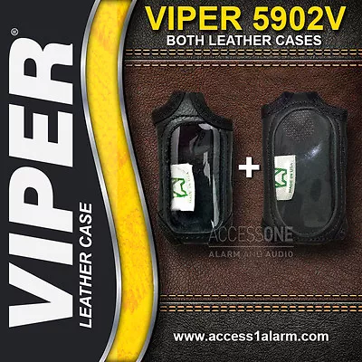 Viper 5902V Protective LEATHER REMOTE CONTROL CASES For Both Remotes 7652V 7941V • $35.99