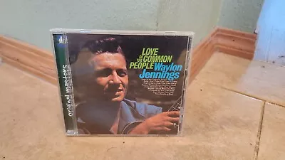 Waylon Jennings Love Of The Common People Cd 1967 W/ Bonus Tracks Buddha Label • $19.97