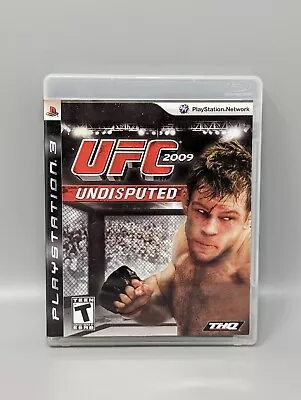 UFC Undisputed 2009 Sony PlayStation 3 PS3 Complete Manual Tested • $8