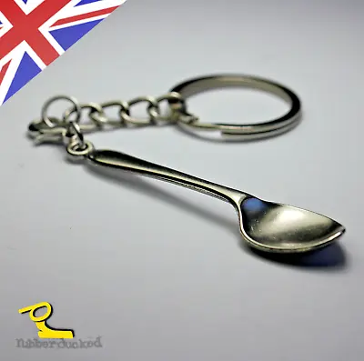 🇬🇧 Mini Key Spoon Detachable Charm 🥄 Little Tiny Keyring Thing  • £2.50