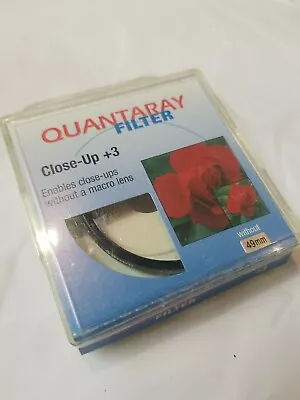 49mm Quantaray +3 Close-Up Lens Filter Brand New! • $4.34