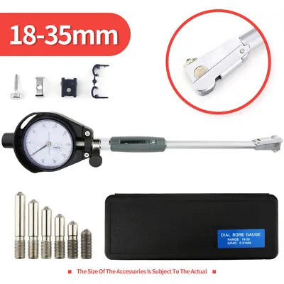 Indicator Dial Bore Gauge Cylinder Dial Measuring Micrometer 0.01mm 50-160mm AU • $53.55