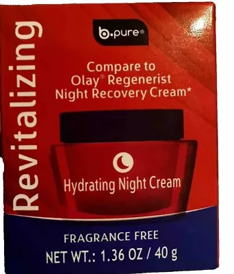 B.pure Night Recovery Cream Revitalizing 1.36 Oz. • $5.99