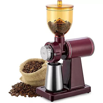 Electric Coffee Grinder Stainless Steel Automatic Burr Mill Espresso Bean Grind • $64.99