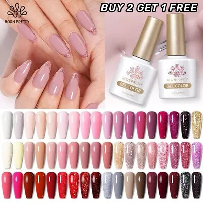 BORN PRETTY 10ml Gel Nail Polish Semi Permanent Nail Gel Varnish Soak Off UV Gel • $5.07