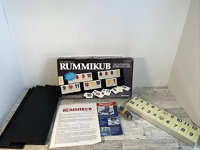 Vintage Rummikub COMPLETE Rummy Tile Game 1990 Pressman • $14