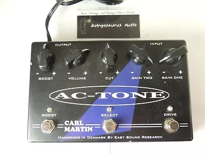 Carl Martin AC Tone Dual Overdrive Effects Pedal Free USA Shipping • $179.99