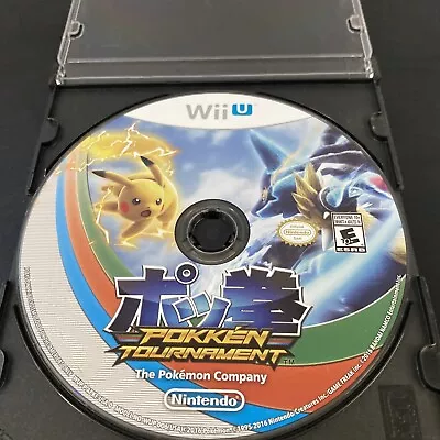 $9.99 • Buy Pokemon Pokken Tournament Wii U (Nintendo Wii U) • Tested & Working Disc Only 👍
