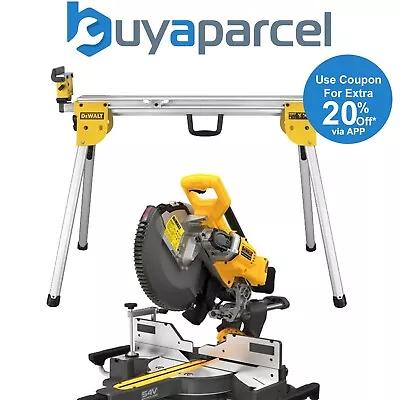 Dewalt DCS781N XR FlexVolt Cordless Mitre Saw 305mm 54V Brushless Bare & DE7033 • £1194