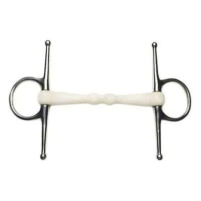 Korsteel Flexi Mullen Mouth Full Cheek Snaffle Bit (WB336) • $44.45