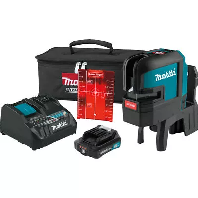 Makita SK106DNAX 12V Max CXT Self-Leveling Cross-Line/4-Point Red Beam Laser • $502.50